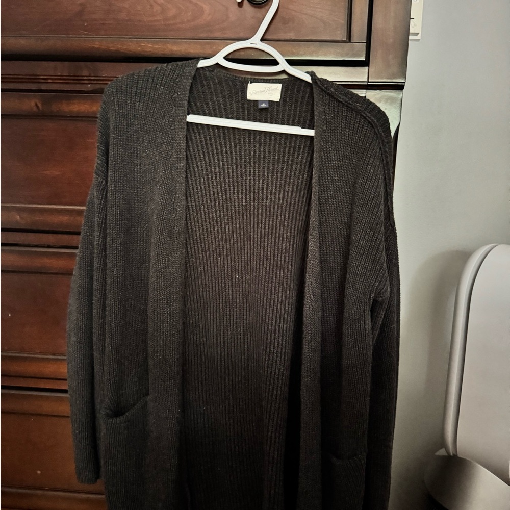 Universal Thread Gray Cardigan Sweater